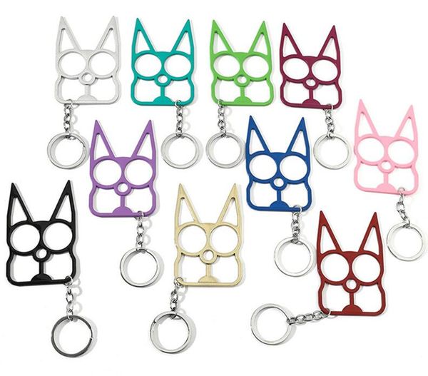 genuine bulk 5.2*8.2cm cute cat keychain rabbit ears self-defense tool two finger clasp with key chain self-defense supplies outdoor window, Silver
genuine bulk 5.2*8.2cm cute cat keychain rabbit ears self-defense tool two finger clasp with key chain self-defense supplies outdoor window, Silver