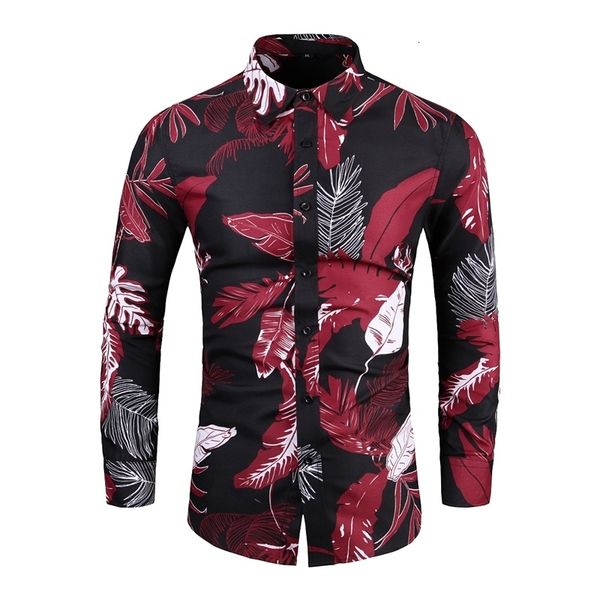 men's casual shirts fashion print men long sleeve turn down collar slim mens streetwear single breasted beach shirt man plus size 2302, White;black
men's casual shirts fashion print men long sleeve turn down collar slim mens streetwear single breasted beach shirt man plus size 2302, White;black