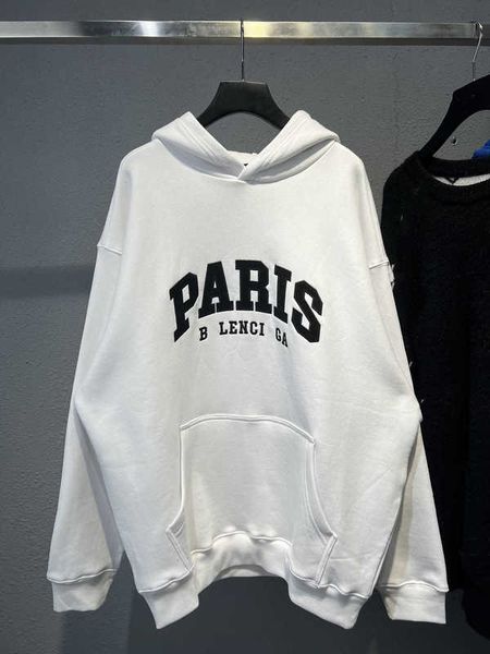 men's hoodies sweatshirts correct version autumn and winter style b family letter embroidery limited men's women's terry hood, Black
men's hoodies sweatshirts correct version autumn and winter style b family letter embroidery limited men's women's terry hood, Black