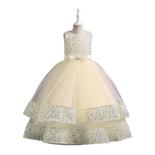 baby designer princess dress lace christmas banquet children's bow sequin diamond dress multi-layer skirt yarn 4-13tmulticolor, Red;yellow
baby designer princess dress lace christmas banquet children's bow sequin diamond dress multi-layer skirt yarn 4-13tmulticolor, Red;yellow