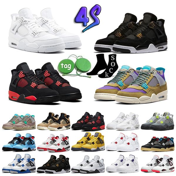 jumpman 4 4s basketball shoes men women black cat red thunder lightning sneakers university blue white oreo bred pure money what the zen mas
jumpman 4 4s basketball shoes men women black cat red thunder lightning sneakers university blue white oreo bred pure money what the zen mas
