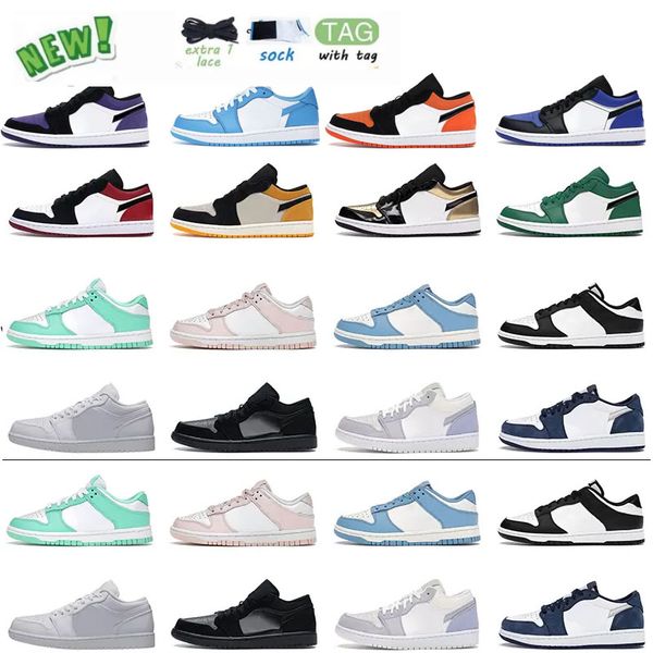 jorden 1s wholesale jumpman 1 low basketball shoes unc 1s men women black toe court purple mens trainer sports sneakers size 35-45
jorden 1s wholesale jumpman 1 low basketball shoes unc 1s men women black toe court purple mens trainer sports sneakers size 35-45