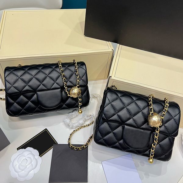 womens classic mini flap crush pearl ball bag 8a designer quilted sqaure/rectangular purse gold metal hardware matelasse chain crossbody sho
womens classic mini flap crush pearl ball bag 8a designer quilted sqaure/rectangular purse gold metal hardware matelasse chain crossbody sho