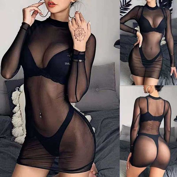 bikinifunny underwear new summer bikini seductive perspective net long-sleeved beach party swimwear, Red;black
bikinifunny underwear new summer bikini seductive perspective net long-sleeved beach party swimwear, Red;black