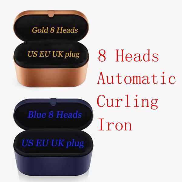 automatic curling iron hair curler styling 8 heads blue gold pink multi-function hair-styling hair-curlers device gift box eu uk us plug, Black
automatic curling iron hair curler styling 8 heads blue gold pink multi-function hair-styling hair-curlers device gift box eu uk us plug, Black