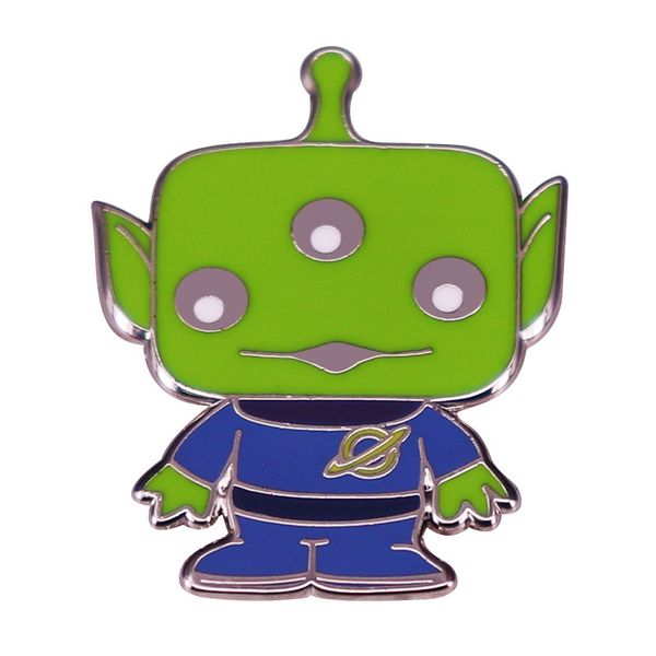 alien three-eye brooch cute cartoon badge fashion accessories cute anime movies games hard enamel pins collect metal cartoon brooch, Blue
alien three-eye brooch cute cartoon badge fashion accessories cute anime movies games hard enamel pins collect metal cartoon brooch, Blue