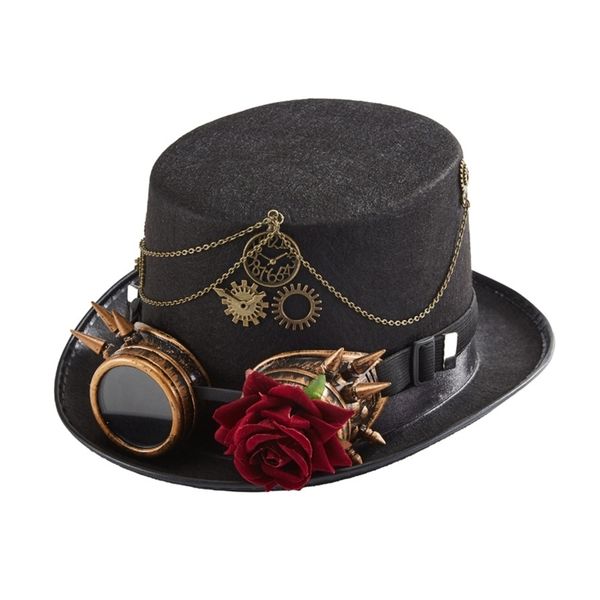 cloches steampunk men hat with goggles gay bowler vintage halloween gothic carnival nightclub 230211, Blue;gray
cloches steampunk men hat with goggles gay bowler vintage halloween gothic carnival nightclub 230211, Blue;gray