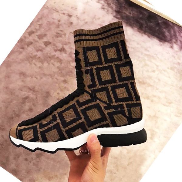platform socks boots winter classic gym casual women designer shoes fashion sports knitted elastic boot lady lace up thick sneakers large si, Black
platform socks boots winter classic gym casual women designer shoes fashion sports knitted elastic boot lady lace up thick sneakers large si, Black