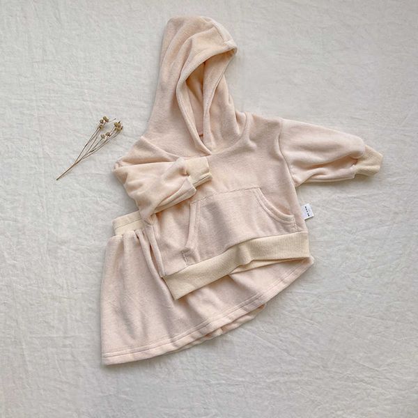 s little hooded long sleeve coat suit short skirt spring and autumn boutique clothing girl twopiece set, White
s little hooded long sleeve coat suit short skirt spring and autumn boutique clothing girl twopiece set, White