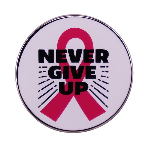 never give up pink ribbon pin brooch health awareness badge cute anime movies games hard enamel pins collect metal cartoon brooch backpack h, Blue
never give up pink ribbon pin brooch health awareness badge cute anime movies games hard enamel pins collect metal cartoon brooch backpack h, Blue