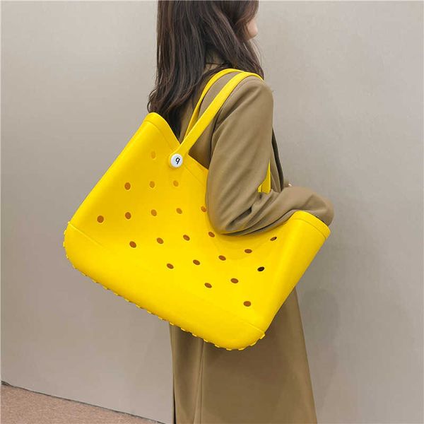 shoulder bags fashion beach eva basket large capacity storage bag multi holes totes summer handbag for women outdoor travel sports 230404
shoulder bags fashion beach eva basket large capacity storage bag multi holes totes summer handbag for women outdoor travel sports 230404