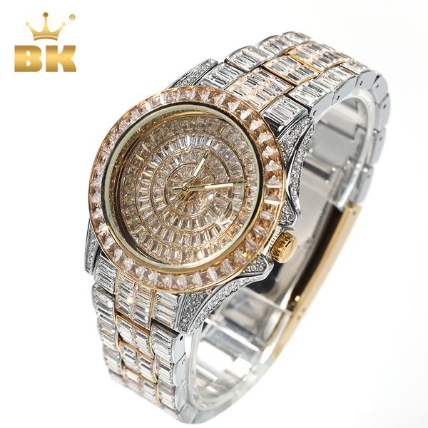 wristwatches the bling king men women s watch iced out quartz clock luxury automatic business waterproof wrist watches 230211, Slivery;brown
wristwatches the bling king men women s watch iced out quartz clock luxury automatic business waterproof wrist watches 230211, Slivery;brown