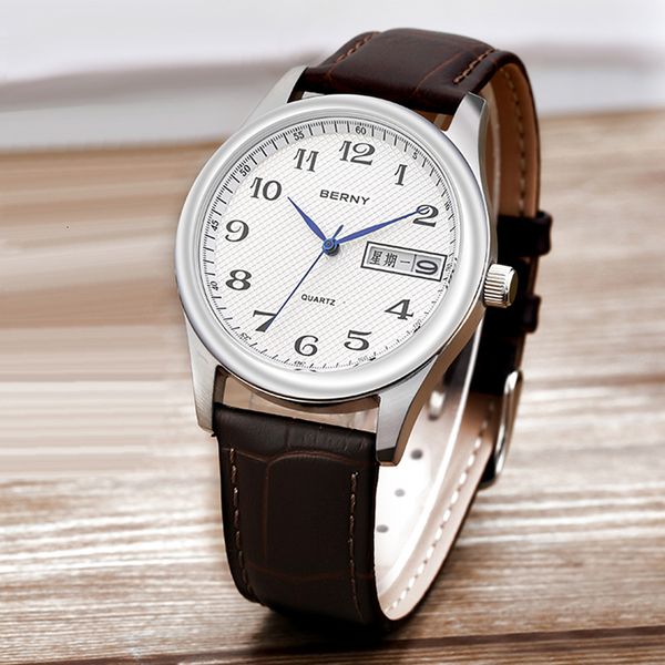 wristwatches berny fashion women wristwatch leather ladies clock luxury brand day date calendar female quartz watch for waterproof 3atm 2302, Slivery;brown
wristwatches berny fashion women wristwatch leather ladies clock luxury brand day date calendar female quartz watch for waterproof 3atm 2302, Slivery;brown