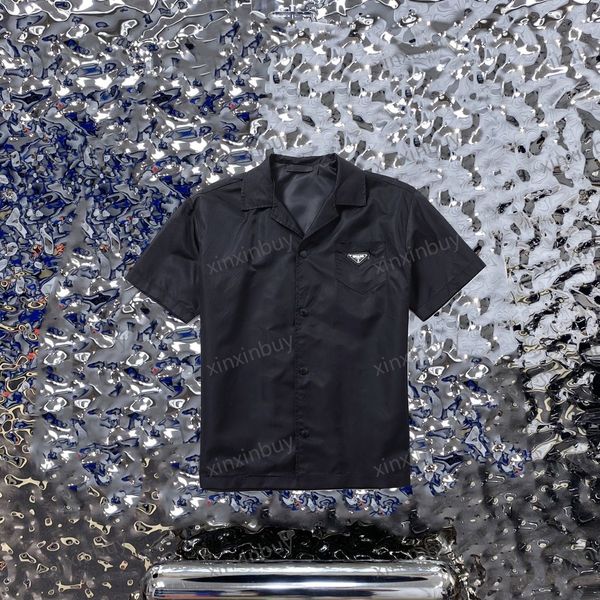 xinxinbuy men designer tee t shirt 23ss letters nylon metal triangle label short sleeve cotton women white black khaki s-2xl, Black;brown
xinxinbuy men designer tee t shirt 23ss letters nylon metal triangle label short sleeve cotton women white black khaki s-2xl, Black;brown