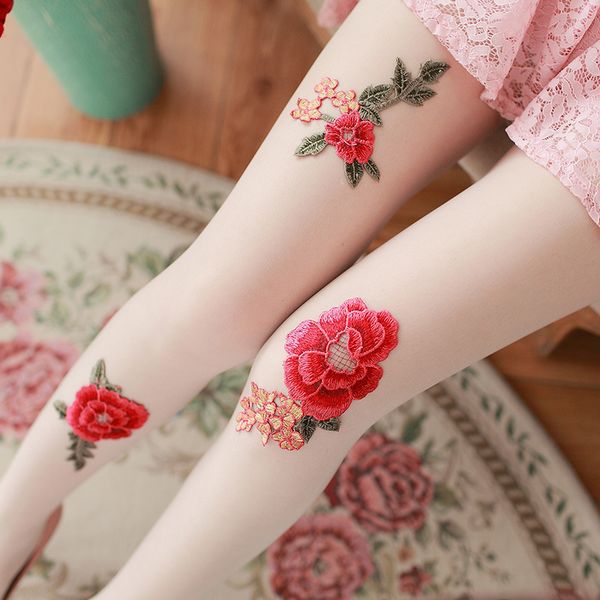 big red rose socks manual point drill nail bead lace pearl arbitrary cut pantyhose leggings pantyhose son f066, Black;white
big red rose socks manual point drill nail bead lace pearl arbitrary cut pantyhose leggings pantyhose son f066, Black;white