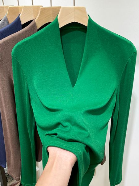 women's blouses shirts women's blouses v-neck knitted long sleeved shirts female pullover autumn slim solid beautiful fashion woma, White
women's blouses shirts women's blouses v-neck knitted long sleeved shirts female pullover autumn slim solid beautiful fashion woma, White