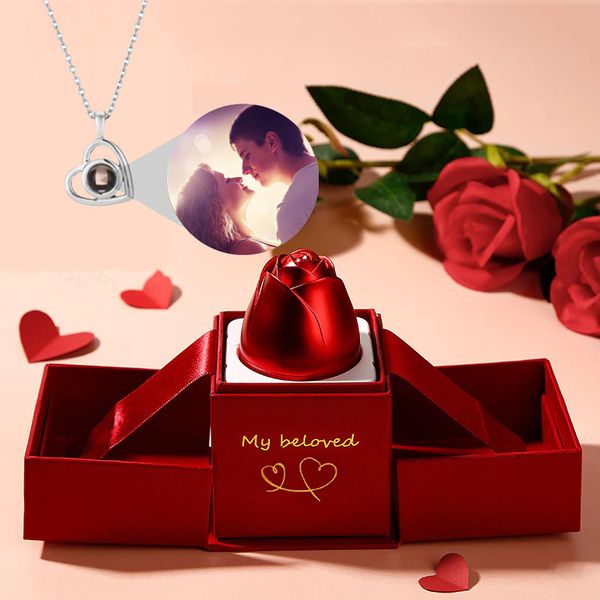pendant necklaces genuine s925 custom projection necklace with exquisite rose gift box luxury jewelry for girlfriend accessories 230211, Silver
pendant necklaces genuine s925 custom projection necklace with exquisite rose gift box luxury jewelry for girlfriend accessories 230211, Silver