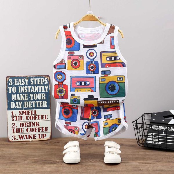 summer kids clothing quickdrying boys sports sets girls sleeveless t shirts shorts pcsset baby clothes suit, White
summer kids clothing quickdrying boys sports sets girls sleeveless t shirts shorts pcsset baby clothes suit, White