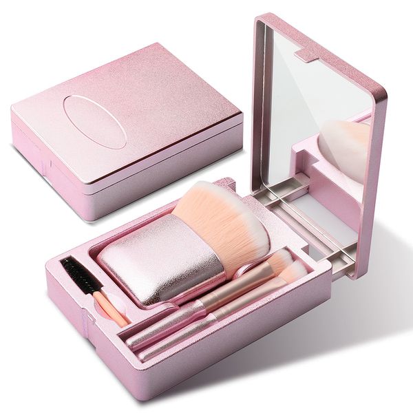 eye shadow mini makeup mirror cosmetic brushes sets foundation powder blusher portable travel carry tools eyelash 230211
eye shadow mini makeup mirror cosmetic brushes sets foundation powder blusher portable travel carry tools eyelash 230211