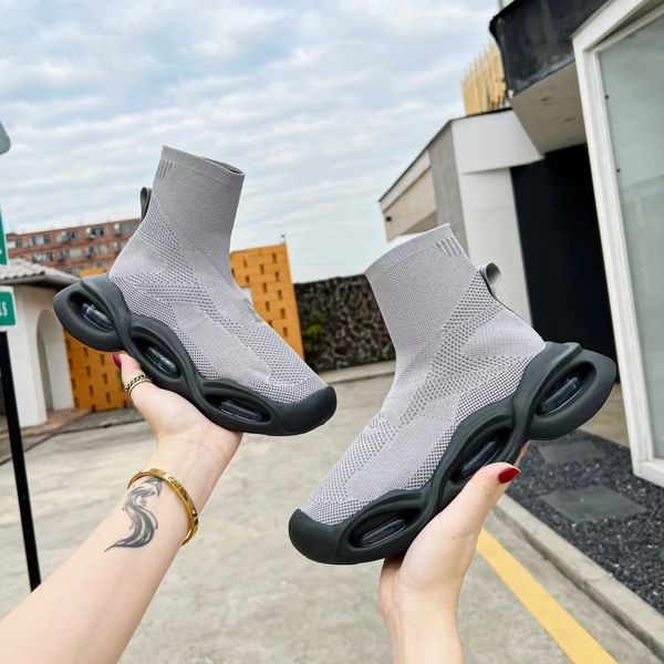 womens sports shoes flat elastic fashion boots knitted couples casual socks shoe designer 4.5cm thick bottom new season our size 35-45 with, Black
womens sports shoes flat elastic fashion boots knitted couples casual socks shoe designer 4.5cm thick bottom new season our size 35-45 with, Black
