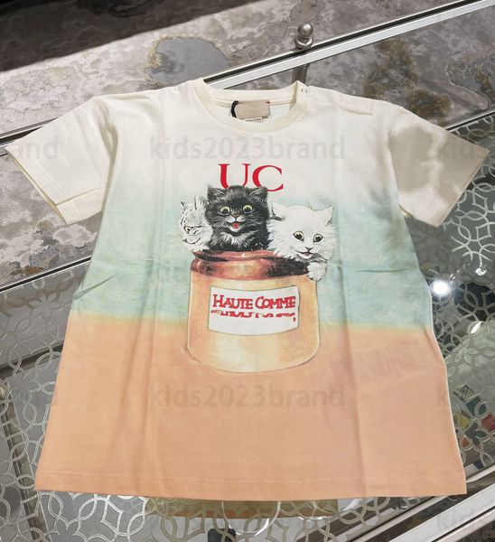2023ss lovely cats children cotton t-shirt luxury boys outfit kids high-end t-shirts summer designer tees round neck cotton eco-friendly pr, Blue
2023ss lovely cats children cotton t-shirt luxury boys outfit kids high-end t-shirts summer designer tees round neck cotton eco-friendly pr, Blue