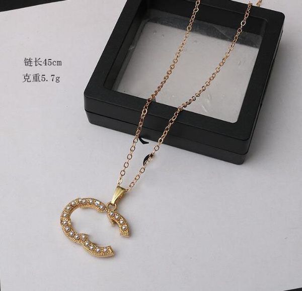 fashion designer pendant necklaces c letter jewelry women 18k gold plated crystal rhinestone pearl necklace choker, Silver
fashion designer pendant necklaces c letter jewelry women 18k gold plated crystal rhinestone pearl necklace choker, Silver