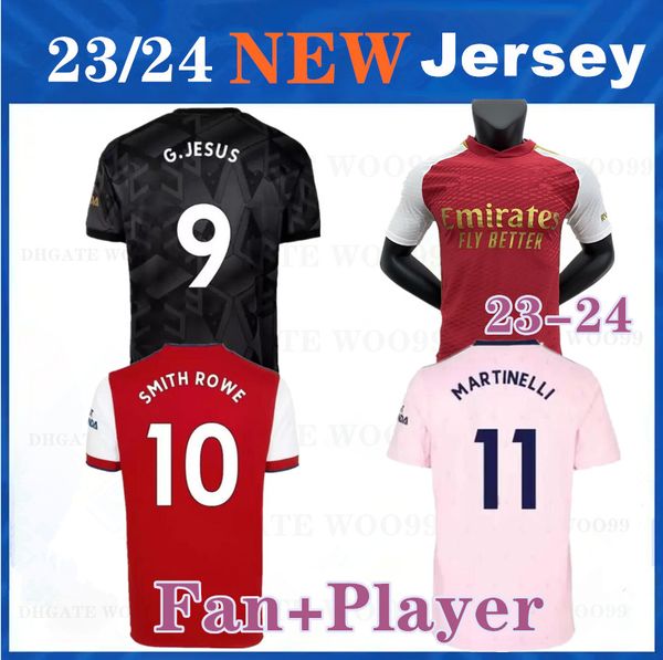 23 24 martinelli g. jesus soccer jerseys gunners 2022 2023 2024 smith rowe arsen jersey saka fabio vieira odegaard football shirt fans playe, Black
23 24 martinelli g. jesus soccer jerseys gunners 2022 2023 2024 smith rowe arsen jersey saka fabio vieira odegaard football shirt fans playe, Black