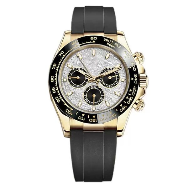 men's watches m116515ln 40mm chocolate dial 18k gold natural rubber strap no chronograph 2813 sports automatic mechanical men's wr, Slivery;brown
men's watches m116515ln 40mm chocolate dial 18k gold natural rubber strap no chronograph 2813 sports automatic mechanical men's wr, Slivery;brown