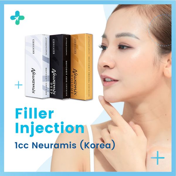 korea original injectable dermal filler neuramis deep volume with lido for lip face cheek chin nose enhancement
korea original injectable dermal filler neuramis deep volume with lido for lip face cheek chin nose enhancement