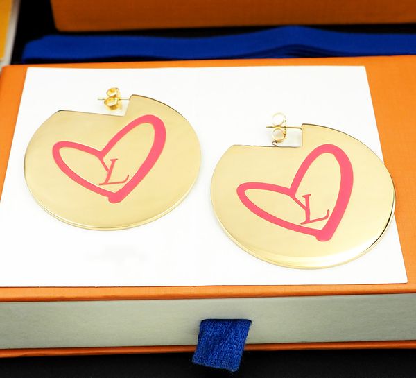 lw fall in love vinyle earrings for woman designer studs gold official reproductions highest counter quality brand designer gift for girlfri, Golden
lw fall in love vinyle earrings for woman designer studs gold official reproductions highest counter quality brand designer gift for girlfri, Golden