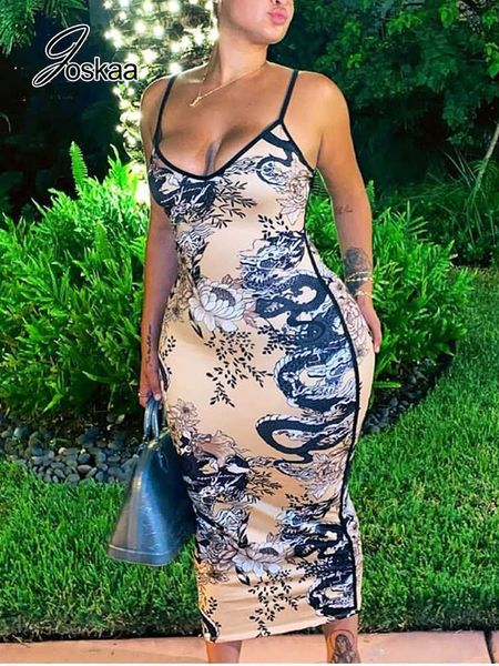 party dresses joskaa printed v-neck spaghetti straps sleeveless bodycon dress for women 2022 summer party clubwear backless maxi dresses t23, White;black
party dresses joskaa printed v-neck spaghetti straps sleeveless bodycon dress for women 2022 summer party clubwear backless maxi dresses t23, White;black