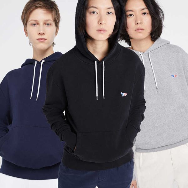maison kitsune designer sweatshirt women fashion hoodie embroidery loose cotton hooded sweater, Black
maison kitsune designer sweatshirt women fashion hoodie embroidery loose cotton hooded sweater, Black