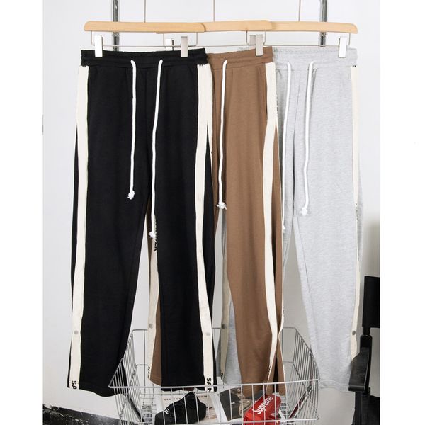 men's pants and women's casual contrast color design loose letter print trousers high street 230210, Black
men's pants and women's casual contrast color design loose letter print trousers high street 230210, Black