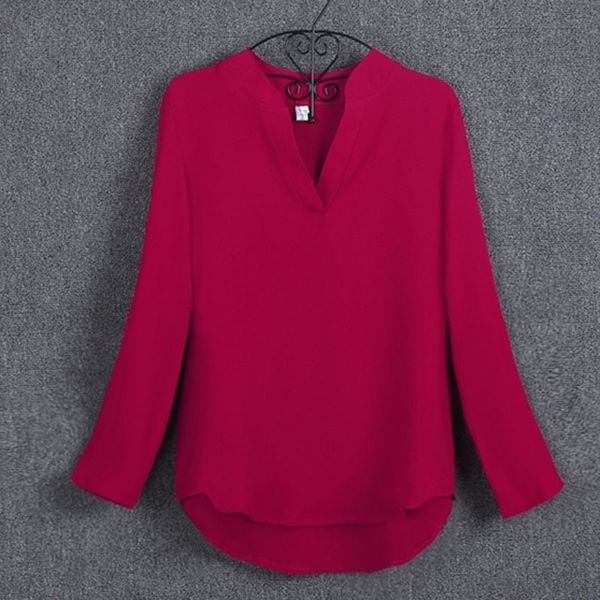 women's blouses shirts women chiffon shirt office long sleeve blouse ladies work clothing plus size blusas femininas s-5xl 230211, White
women's blouses shirts women chiffon shirt office long sleeve blouse ladies work clothing plus size blusas femininas s-5xl 230211, White