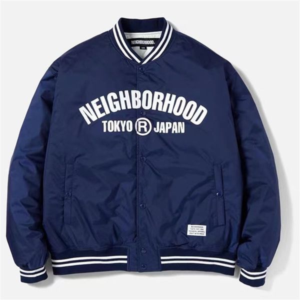 men's jackets neighborhood bbjkny nbhd letters nylon baseball and women's casual jacket jacke 22aw 230211, Black;brown
men's jackets neighborhood bbjkny nbhd letters nylon baseball and women's casual jacket jacke 22aw 230211, Black;brown