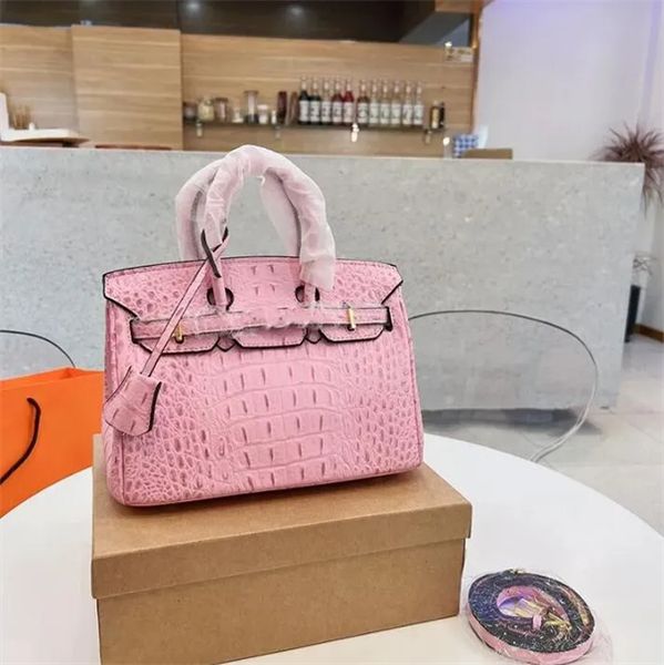 high appearance level crocodile print birkin bag leather women's bag match color everything with light luxury cross-body handbag
high appearance level crocodile print birkin bag leather women's bag match color everything with light luxury cross-body handbag