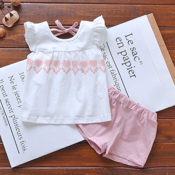 girls clothing sets newborn fashion clothes for girl petal sleeve tshirt shorts pieces kids cotton set summer outfits, White
girls clothing sets newborn fashion clothes for girl petal sleeve tshirt shorts pieces kids cotton set summer outfits, White