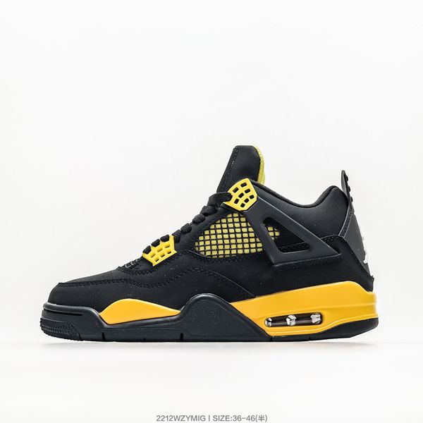 original quality jumpman 4 thunder basketball shoes mens womens 4s black white tour yellow designer sneakers ship with box size us5.5-13
original quality jumpman 4 thunder basketball shoes mens womens 4s black white tour yellow designer sneakers ship with box size us5.5-13