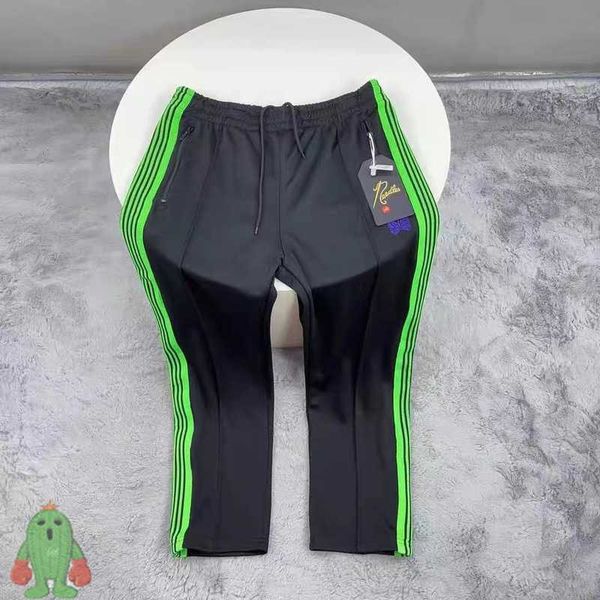 men's pants needles butterfly embroidery trousers loose straight men women casual ge pants high street retro webbing sweatpants, Black
men's pants needles butterfly embroidery trousers loose straight men women casual ge pants high street retro webbing sweatpants, Black