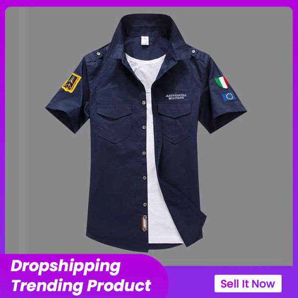 men's casual shirts summer new men's shirts embroidery short sleeve 100% cotton cool casual air force male millitary cargo shirt, White;black
men's casual shirts summer new men's shirts embroidery short sleeve 100% cotton cool casual air force male millitary cargo shirt, White;black