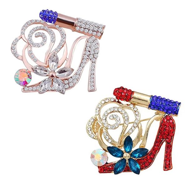 20 pcs/lot custom fashion brooch high heels shape rhinestone lipstick brooches pin for women/girl accessories, Gray
20 pcs/lot custom fashion brooch high heels shape rhinestone lipstick brooches pin for women/girl accessories, Gray