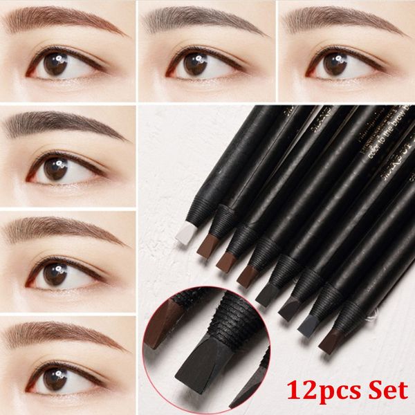 eyebrow enhancers 12pcs white pencil longlasting s cosmetic pen brush natural waterproof tattoo tint 230211
eyebrow enhancers 12pcs white pencil longlasting s cosmetic pen brush natural waterproof tattoo tint 230211