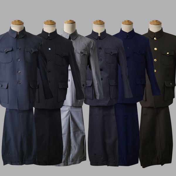 stage wear zhongshan suit zhou enlai historical figure stage costume army cadres clothing china 1950s - 1980s cadres village leaders wear, Black;red
stage wear zhongshan suit zhou enlai historical figure stage costume army cadres clothing china 1950s - 1980s cadres village leaders wear, Black;red