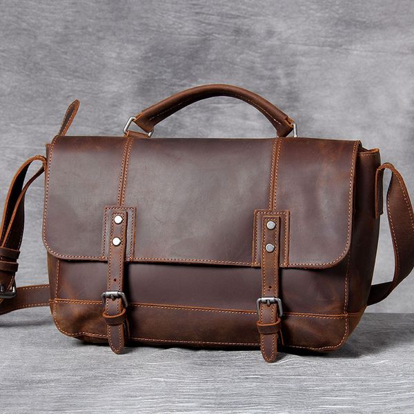 evening bags vintage crazy horse cowhide men's shoulder messenger bags large capacity designer luxury genuine leather handbags 230210
evening bags vintage crazy horse cowhide men's shoulder messenger bags large capacity designer luxury genuine leather handbags 230210