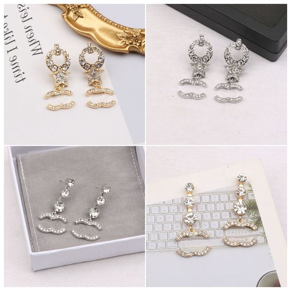 classics women designer earrings ear stud women brand letter elegance temperament simple ladies wedding party jewelry accessories, Golden;silver
classics women designer earrings ear stud women brand letter elegance temperament simple ladies wedding party jewelry accessories, Golden;silver