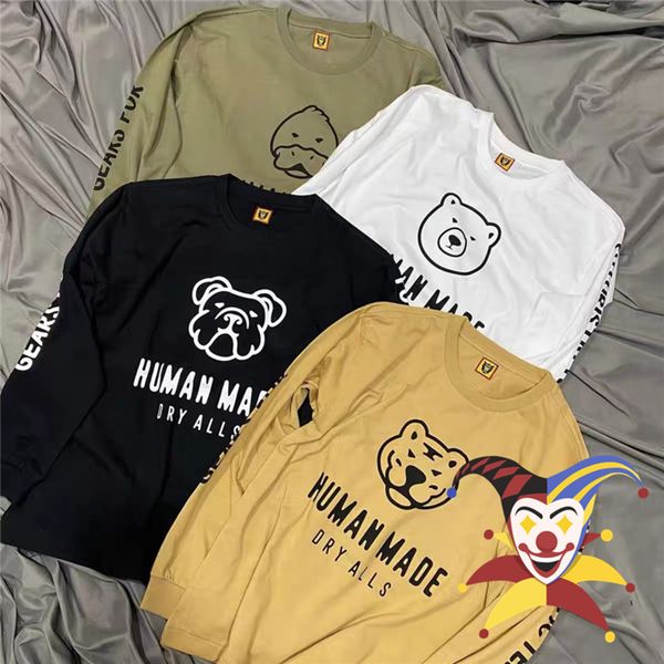men's t-shirts fw long sleeves human made t shirt men women human made t-shirt tees tshirt, White;black
men's t-shirts fw long sleeves human made t shirt men women human made t-shirt tees tshirt, White;black