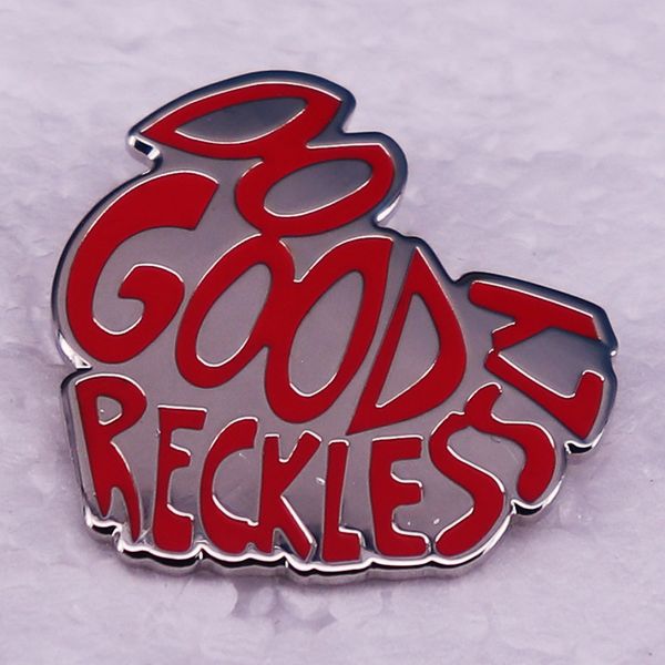 english good recklessly brooch heart-shaped love badge cute anime movies games hard enamel pins collect metal cartoon brooch, Blue
english good recklessly brooch heart-shaped love badge cute anime movies games hard enamel pins collect metal cartoon brooch, Blue