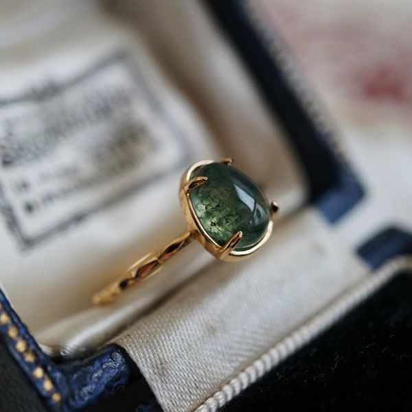 with side stones lamoon natural green moss agate ring for women vintage gemstone rings 925 sterling silver gold plated jewelry accessories r
with side stones lamoon natural green moss agate ring for women vintage gemstone rings 925 sterling silver gold plated jewelry accessories r