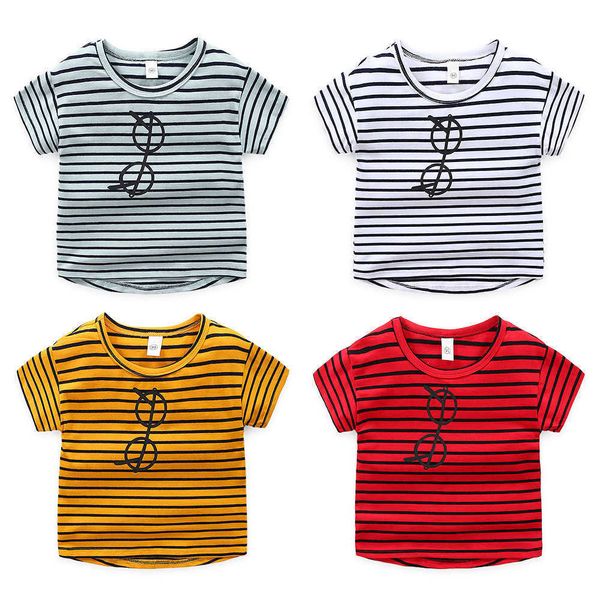 t-shirts 2022 kids t-shirt summer boys girls stripe print cotton kids toddler tees clothes children clothing t230209, Blue
t-shirts 2022 kids t-shirt summer boys girls stripe print cotton kids toddler tees clothes children clothing t230209, Blue