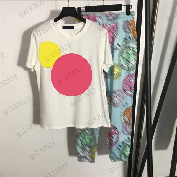 tracksuits two piece pants colorful portrait print crewneck short sleeves t-shirts high waist loose sports style pants 2 colors women two pi, White
tracksuits two piece pants colorful portrait print crewneck short sleeves t-shirts high waist loose sports style pants 2 colors women two pi, White